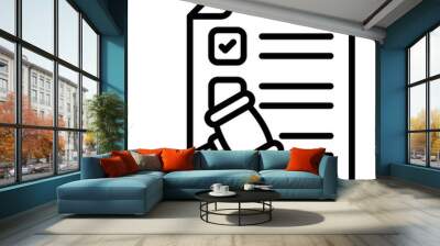 Compliance Icons For Design Elements  Wall mural