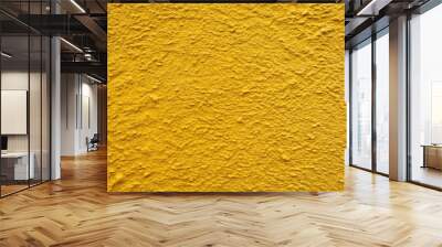 Yellow wall texture background with subtle variations in shade and rough surface , yellow, wall, texture, background Wall mural