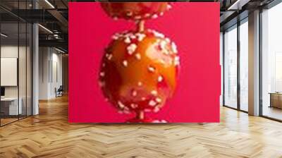 Making caramel apples Wall mural