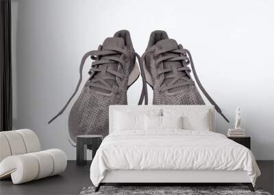 sneakers running shoes isolated on white background.  Wall mural