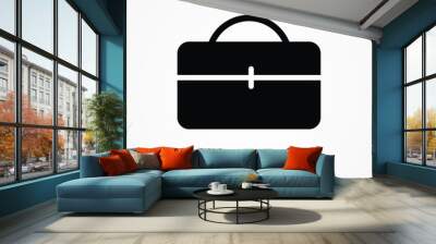 briefcase icon design vector illustration Wall mural