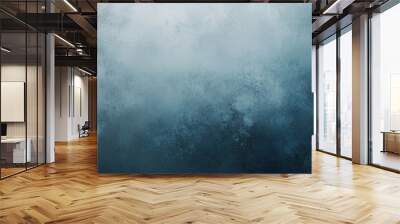 Light blue gray grainy noisy gradient background smooth textured header banner poster backdrop design  Wall mural