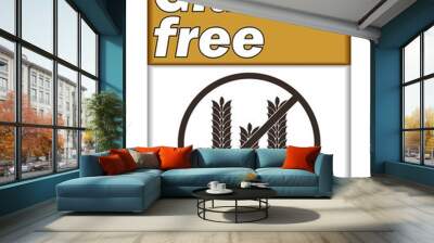 Glutenfree - Icon Wall mural