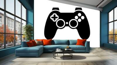 video game controller icon Wall mural