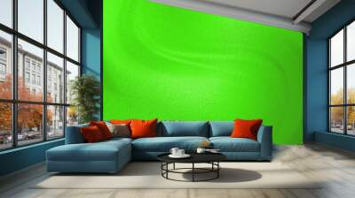 Color gradient dark grainy background, green vibrant abstract, noise texture effect Wall mural