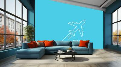 vector illustration of travel concept. Wall mural