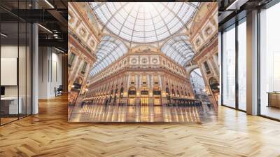 Galleria Vittorio Emanuele II in Milan, Italy Wall mural