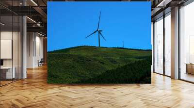 New energy wind power generation Wall mural