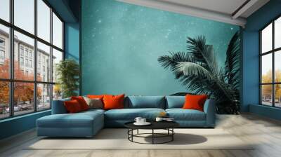 tropical background Wall mural