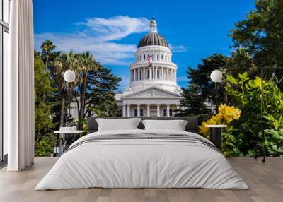 California State Capitol building, Sacramento, California; Wall mural