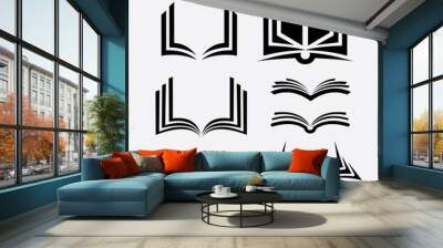 book logo icon Wall mural