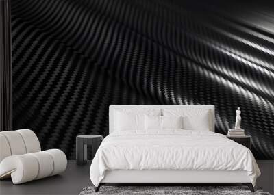 Carbon fiber composite raw material background Wall mural