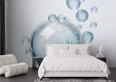 water bubbles Wall mural