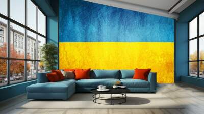 Flag of Ukraine Wall mural