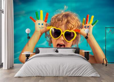 Summer vacation concept Wall mural