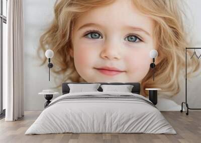 Adorable Child Portrait Photography Wall mural