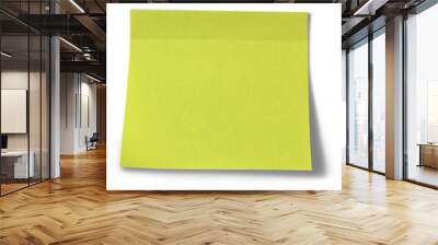 yellow sticky note Wall mural