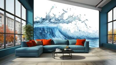 Water Splash Wave. Wall mural