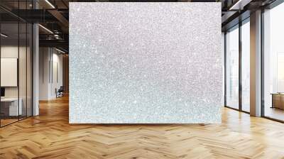 white glitter and bokeh for a background. Wall mural