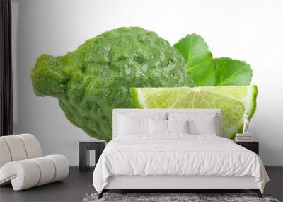 Bergamot isolated on transparent png Wall mural