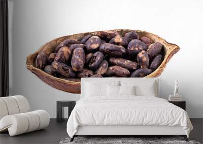 Cocoa isolated on transparent png Wall mural