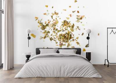 dried parsley isolated on transparent png Wall mural