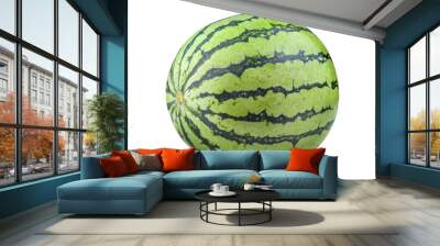 watermelon isolated on transparent png Wall mural