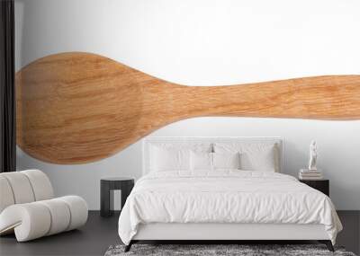 wood spoon isolated on transparent png Wall mural