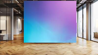 gradient effect that creates a visually pleasing transition between the two colors Wall mural