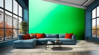 dark green gradient smooth abstract background  for designing your product cover Wall mural