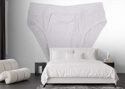 men's underwear isolated on a white background (3) Wall mural