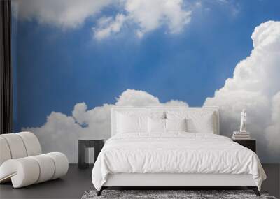 Sky clouds Wall mural