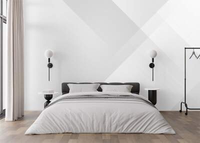 White abstract texture on gray background Wall mural