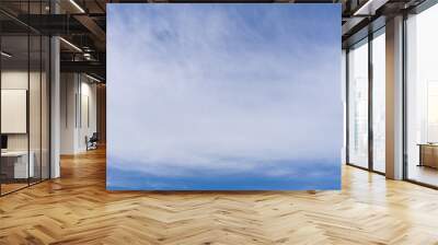 sky in summer with white cloud background. Wall mural