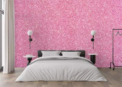 pink glitter texture abstract background Wall mural