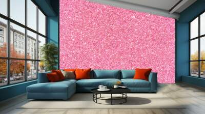 pink glitter texture abstract background Wall mural