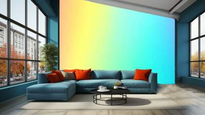 Pastel rainbow gradient background with soft, ombre-like transition from pink to blue, soft pastels, watercolor-inspired, calming design Wall mural