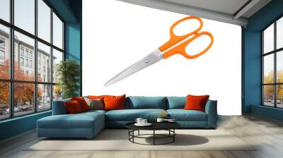 Scissors isolated  Wall mural