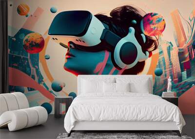 the Metaverse also poses significant challenges for brands Wall mural