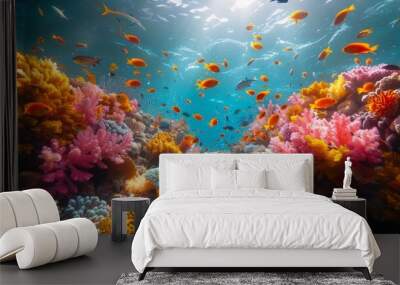 Exploring the Vibrant Coral Reefs of Fiji s Underwater Wonderland Wall mural