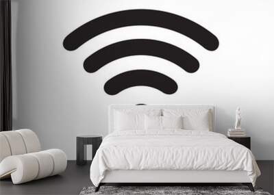 wifi icon, wireless icon Wall mural