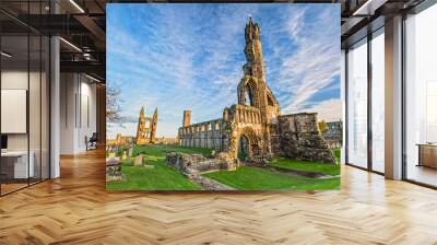 St Andrews Cathedral in St. Andrews, Scotland Wall mural