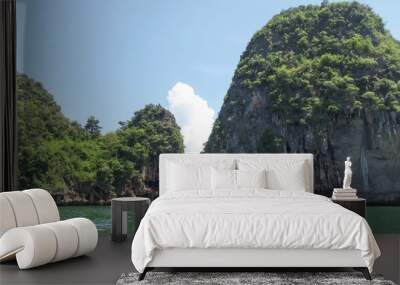 The beautiful island of the Thai sea for relaxation Wall mural