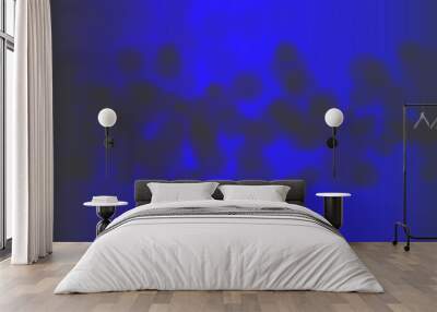 Festive Abstract Background with bokeh defocused lights Wall mural