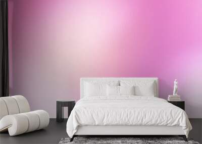 Abstract blur light gradient pink soft pastel color wallpaper background. Wall mural