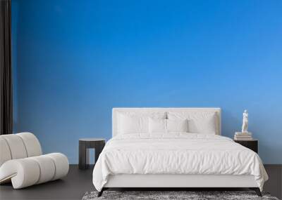 clear blue sky background Wall mural