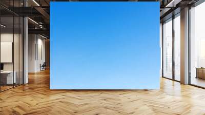 clear blue sky background Wall mural