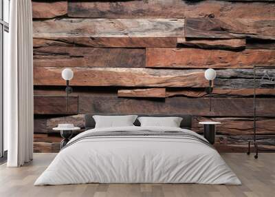 timber wood industry background Wall mural