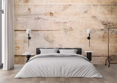 wood brown plank texture background Wall mural