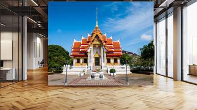 Songklan Temple at Songklan province South of Thailand Wall mural